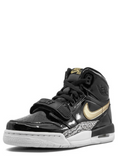N370O Jordan Jordan Legacy 312 Black Gold Patent - Calzado de mujer y hombre
