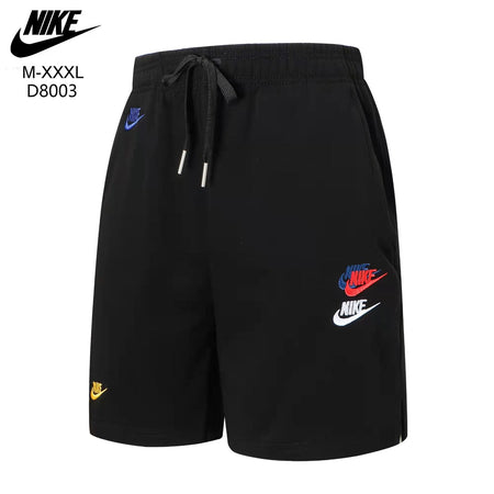 N370O Short Nike negro bordado múltilogos - Calzado de mujer y hombre