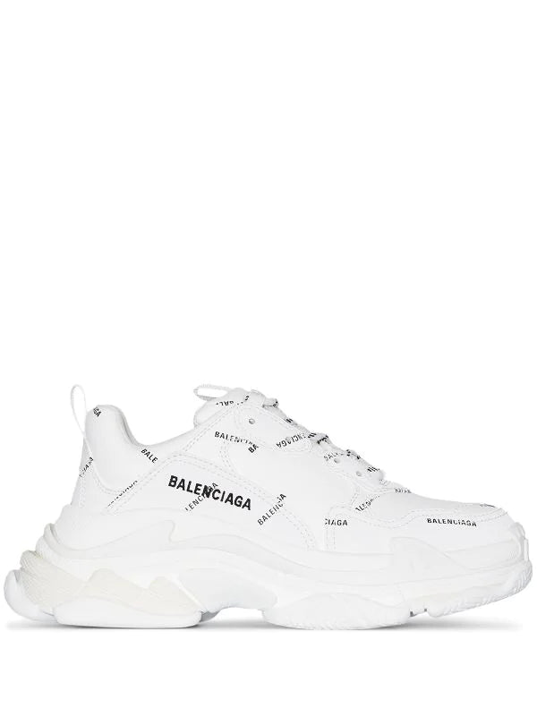 N370O Balenciaga tenis Triple S con agujetas - Calzado de mujer y hombre