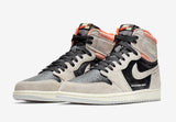 N370O Jordan 1 Retro High Neutral Grey Hyper Crimson - Calzado de mujer y hombre