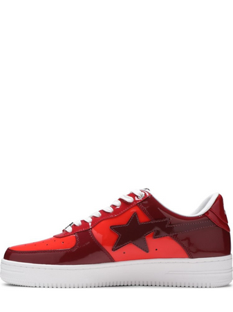A Bathing Ape Bape Sta Low Color Camo Combo Red