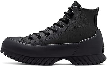 CONVERSE NEGRO BOTA PIEL