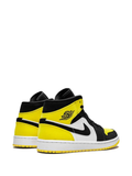 N370O Air Jordan 1 Mid SE amarillo blanco negro - Calzado de mujer y hombre