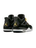 (G5) Jordan tenis Air Jordan 4 Retro Royalty negro suela blanca - Calzado de mujer y hombre
