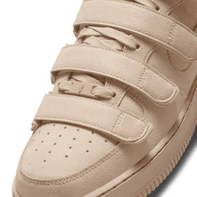 N372O Nike tenis Air Force 1 High Billie Eilish khaki camel gamuza - Calzado de mujer y hombre