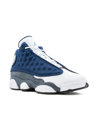 N370O jordan 13 retro blanco azul mezclilla - Calzado de mujer y hombre