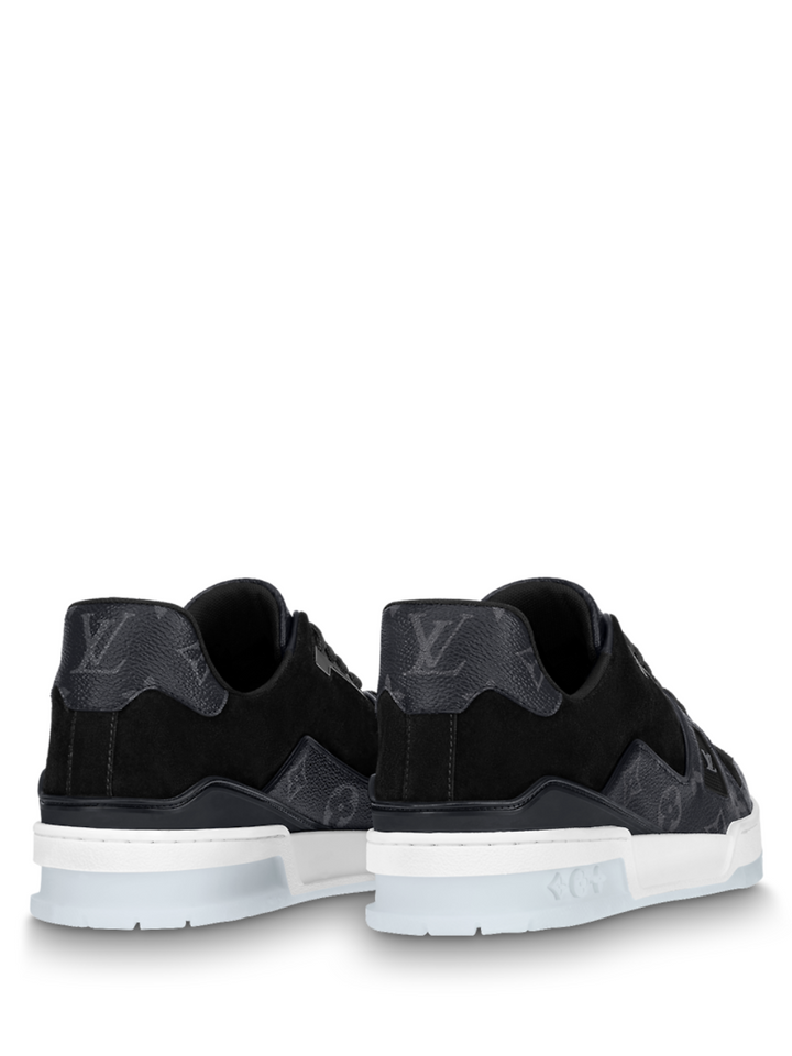 LOUIS VUITTON LV MONOGRAM TOTAL BLACK SNEAKER TRAINER