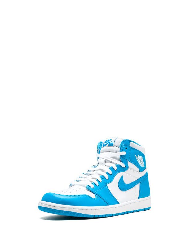 JORDAN 1 HIGH AZUL BLANCO RETRO UNC