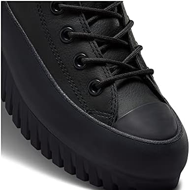 CONVERSE NEGRO BOTA PIEL