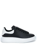 N370O Alexander McQueen tenis bajos Oversized Negro blanco - Calzado de mujer y hombre