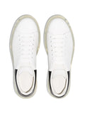 N372O Alexander mcqueen válvula blanco negro válvula tenis bajos oversize - Calzado de mujer y hombre