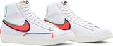 N372O Nike Blazer mid blanco rojo - Calzado de mujer y hombre