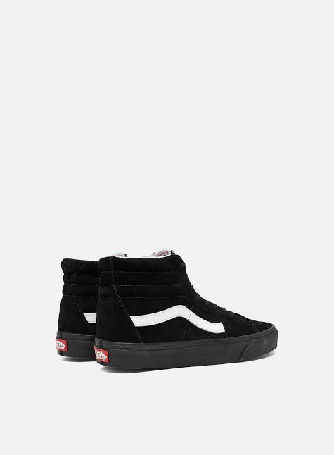 N370O Vans Ward Hi Sk8-Hi Pig suede Negro Negro - Calzado de mujer y hombre