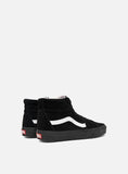 N370O Vans Ward Hi Sk8-Hi Pig suede Negro Negro - Calzado de mujer y hombre