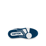 N370O Louis Vuitton LV Trainer Monogram Denim White Blue - Calzado de mujer y hombre