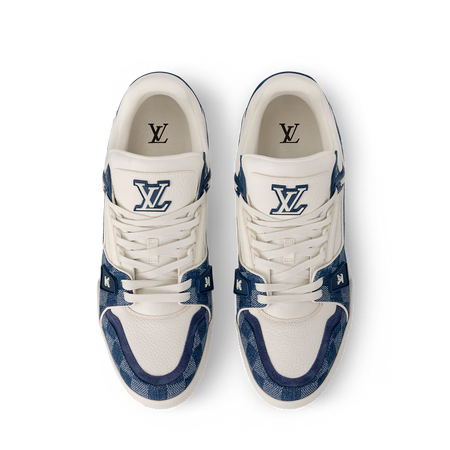 Louis Vuitton Trainer Azul con Cuadros - Calzado de mujer y hombre