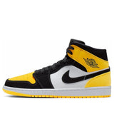 N370O JORDAN 1 AIR JORDAN 1 MID SE YELLOW TOE - Calzado de mujer y hombre