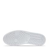 N370O Tenis Air Jordan 1 Mid Triple White - Calzado de mujer y hombre