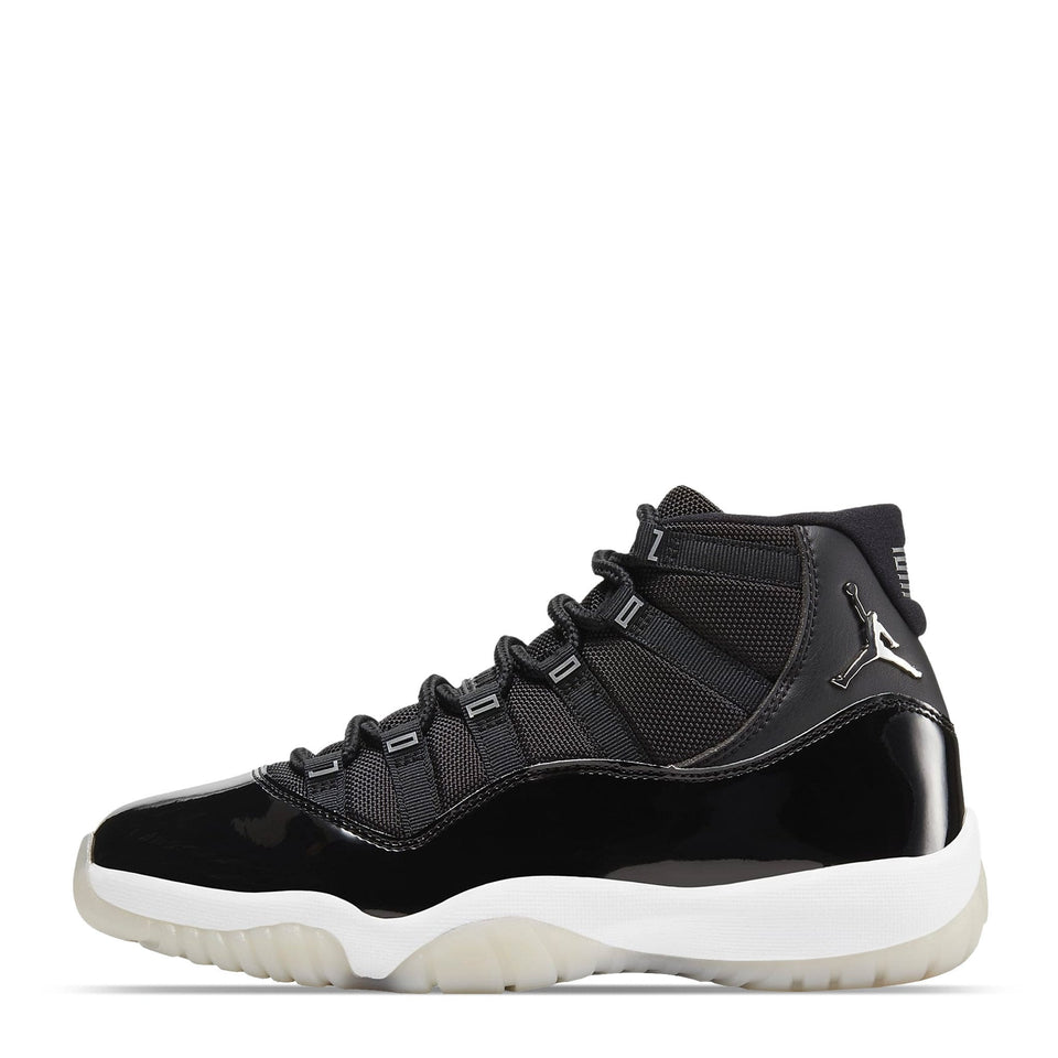 N370O AIR JORDAN 11 anillos negro charol air jordan 11 25 aniversario - Calzado de mujer y hombre