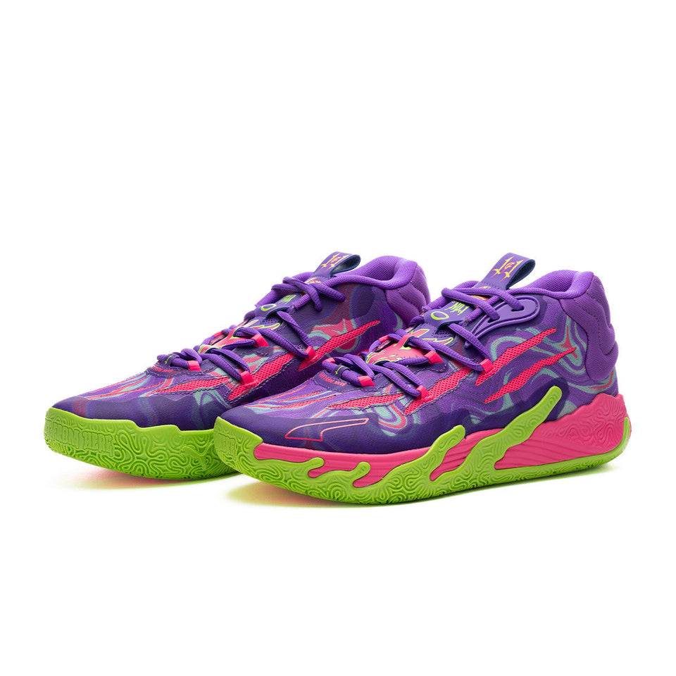 N373O PUMA x LAMELO BALL Toxic Men's Basketball Shoes PUMA Melo 3.0 - Calzado de mujer y hombre