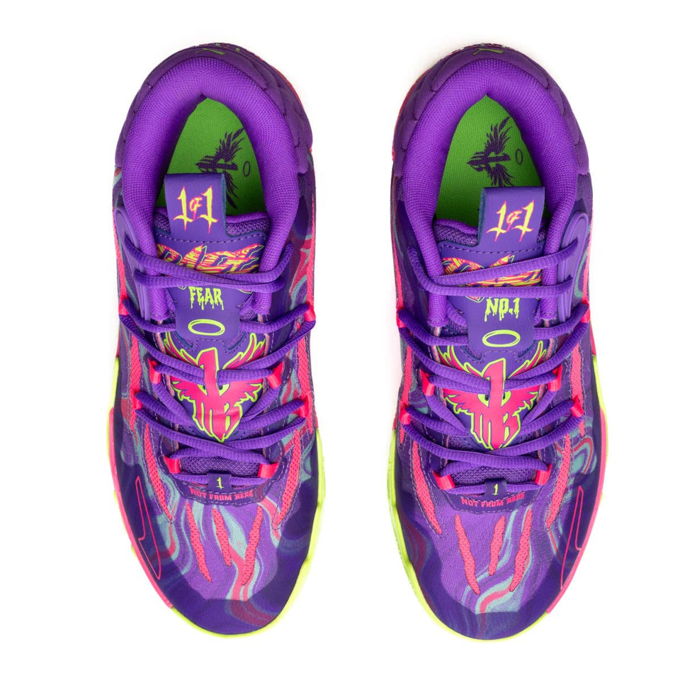 N373O PUMA x LAMELO BALL Toxic Men's Basketball Shoes PUMA Melo 3.0 - Calzado de mujer y hombre